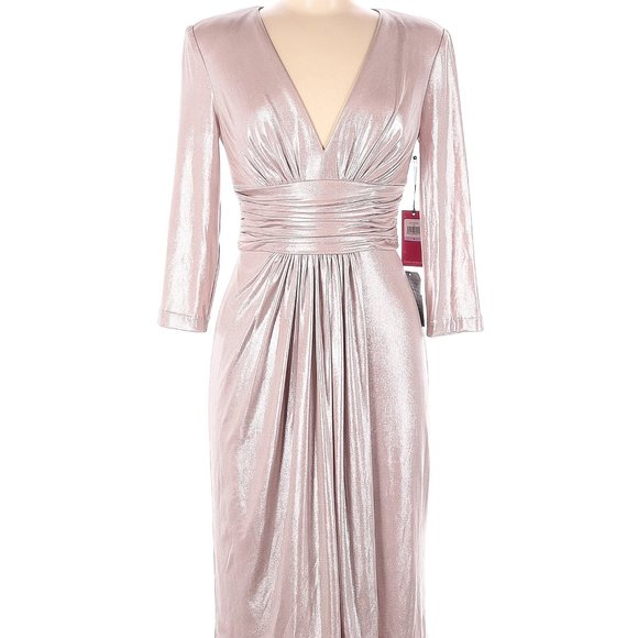 Vince Camuto Dresses & Skirts - NWT Vince Camuto metallic shine pink party holiday dress, size 6